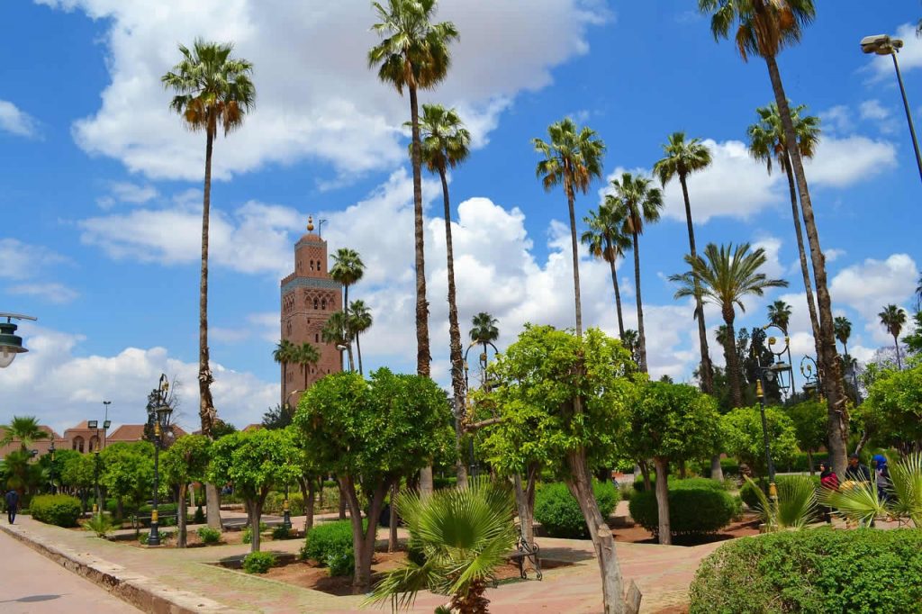 Koutoubia à Marrakech au Maroc
